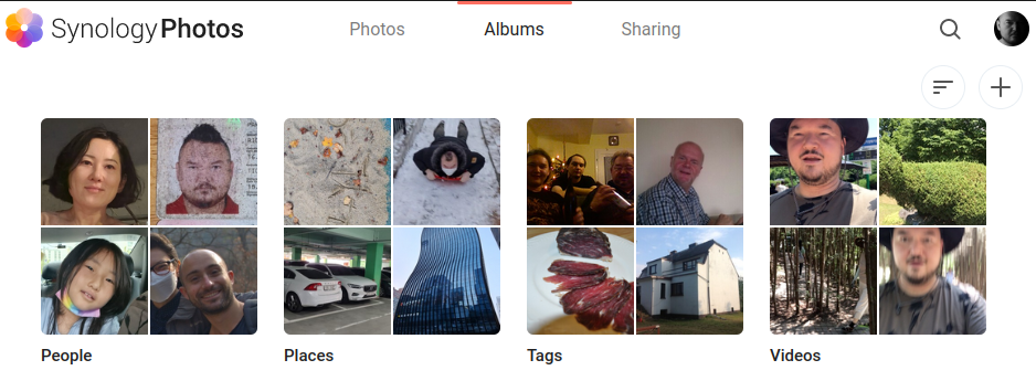 Synology Photo Albums