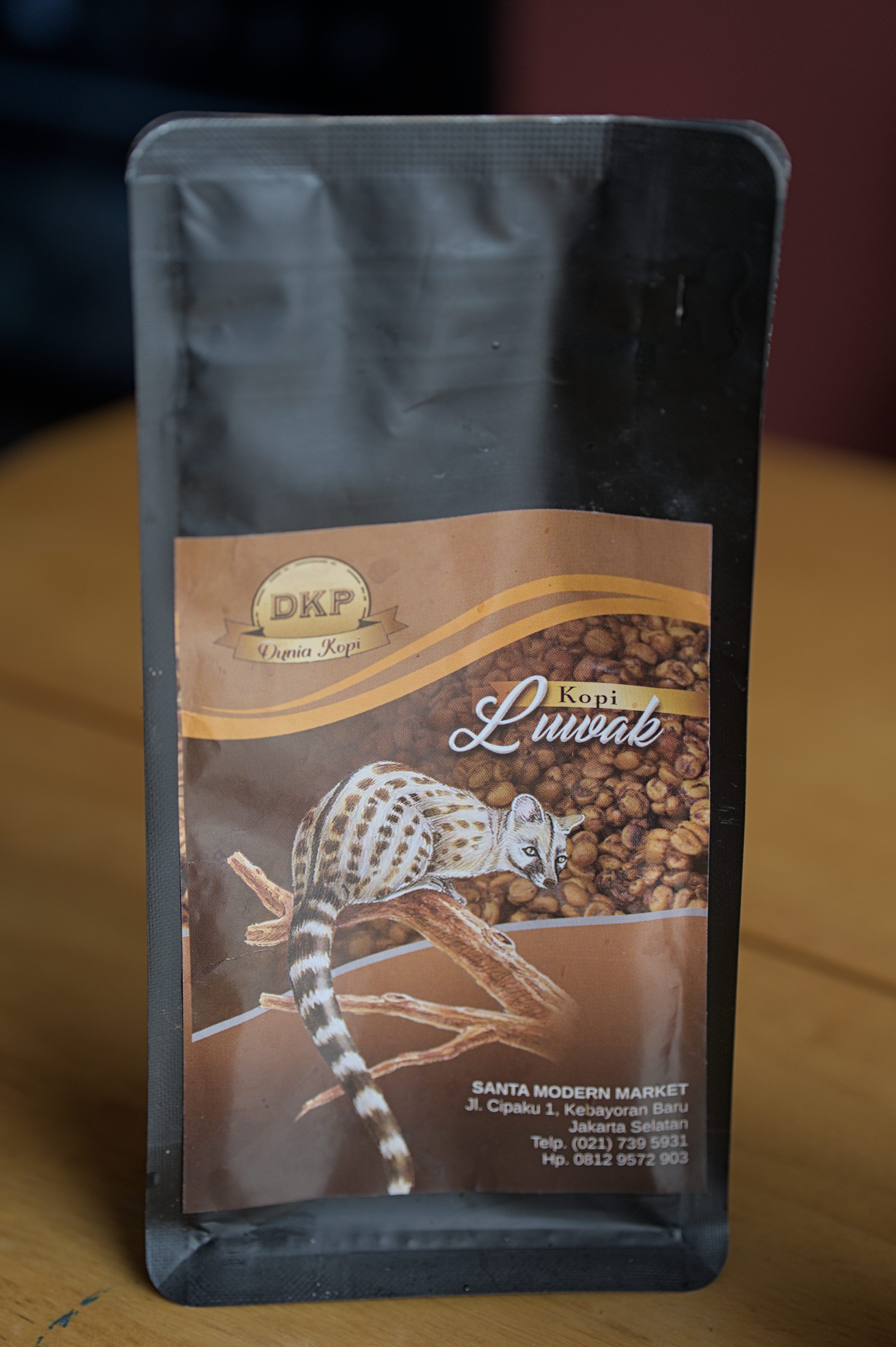 Bag of Kopi Luwak