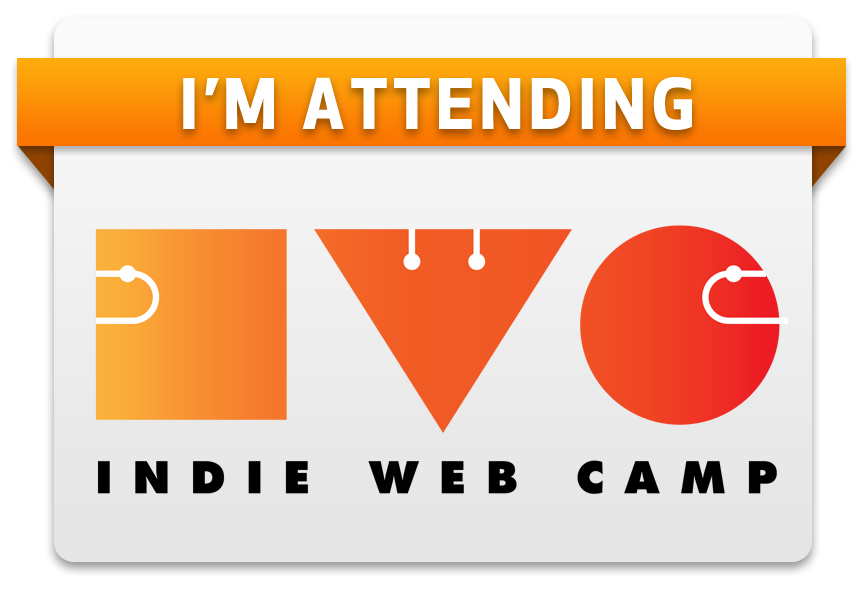 Im attending indiewebcamp