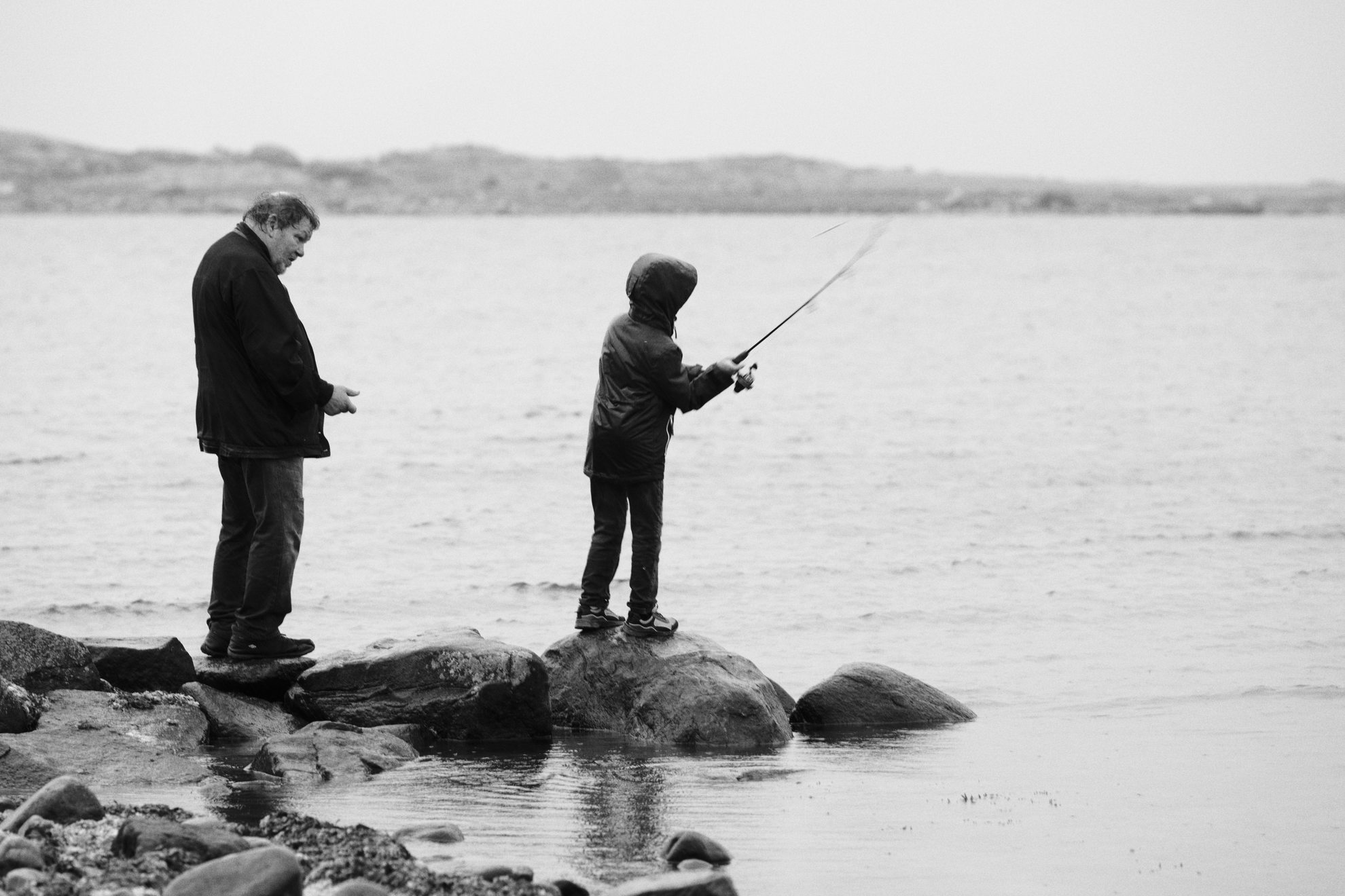 Fishing with granddad